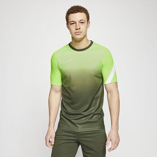 Top Nike Dri-FIT Academy Maneca Scurta Graphic Football Barbati Verzi Albi | TKIC-78043